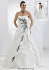 32040 Ivory Black Silver